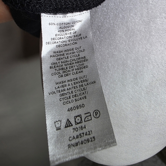 LOFT Womens Black Blouse With Open Shoulders Size Small - Picture 6 of 7